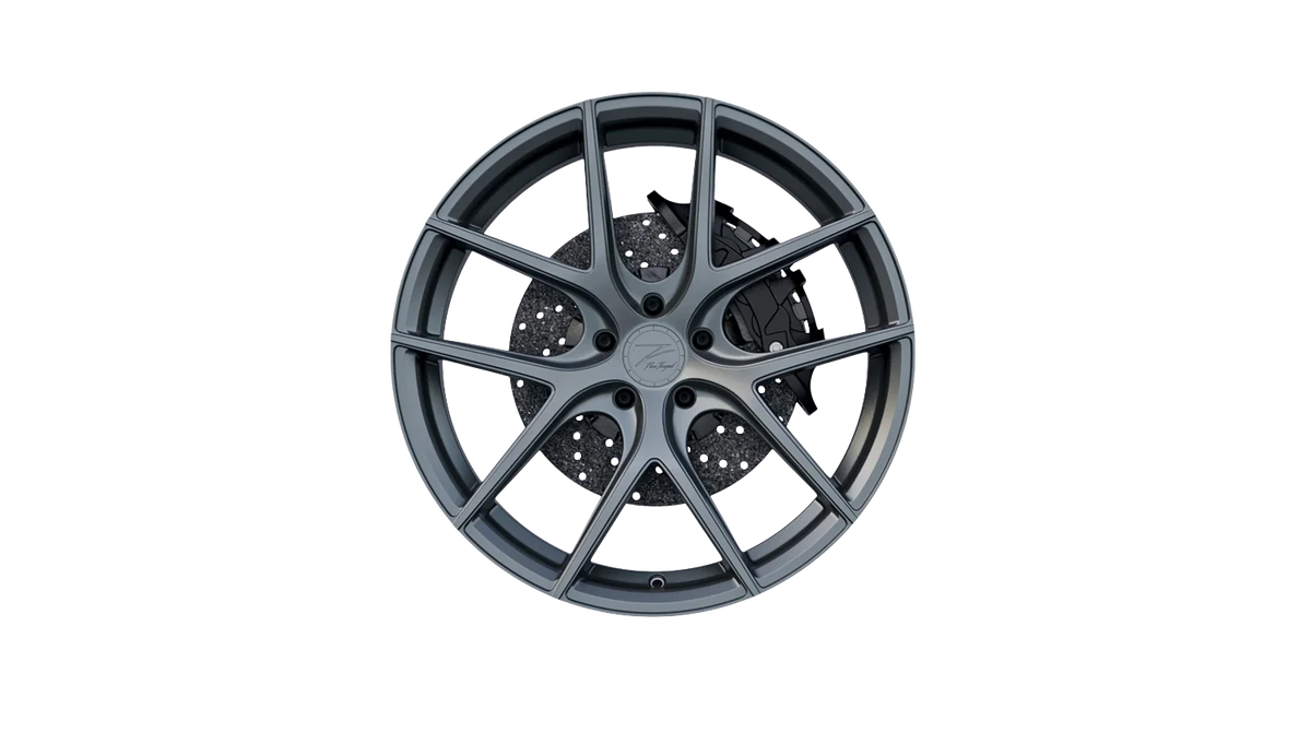 Z-Performance ZP9.1 FlowForged Matte Gunmetal Alufelge 9,5x19 ET40 5x120/72,6 – Ansicht 3
