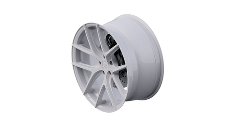 Z-Performance ZP9.1 FlowForged Pure White Alufelge 9,5x19 ET40 5x112/66,6 – Ansicht 2