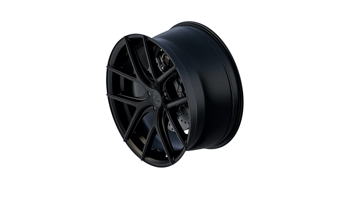 Z-Performance ZP9.1 FlowForged Satin Black Alufelge 9,5x19 ET40 5x120/72,6 – Ansicht 2