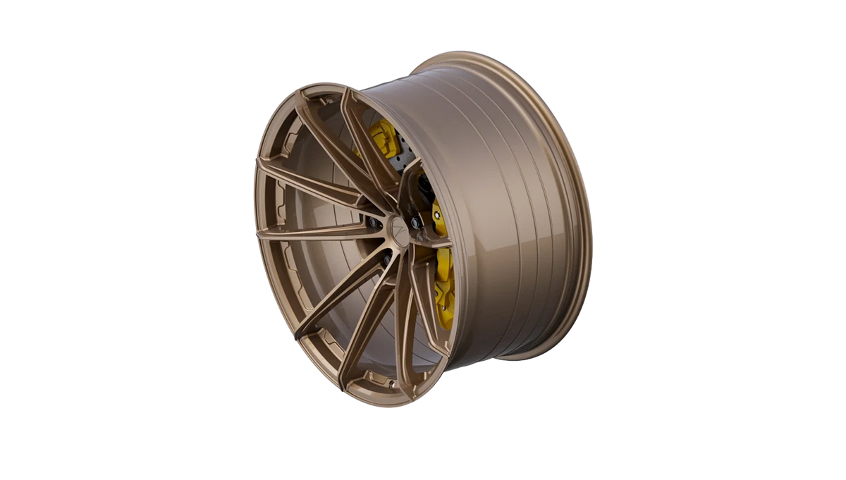 Z-Performance ZP.MONO 2 Champagne Nuggets Alufelge 11,5x22 ET14 5x132/66,6 – Ansicht 2