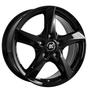 RC-Design RC30T Schwarz Glanz Alufelge 7x17 ET51 5x112/66.6