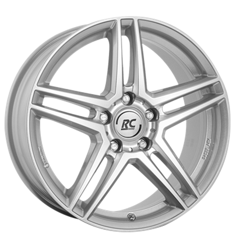 RC-Design RCD17 Kristallsilber Alufelge 8.5x19 ET54 5x112/66.6