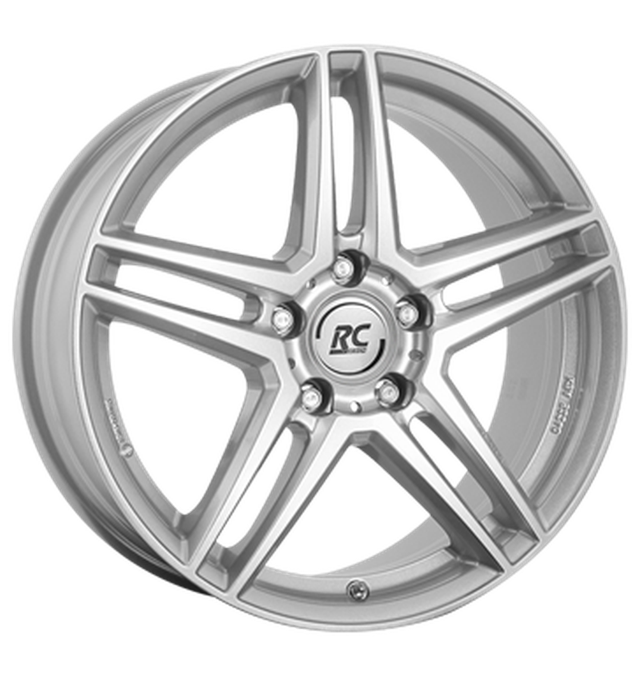 RC-Design RCD17 Kristallsilber Alufelge 8.5x19 ET54 5x112/66.6
