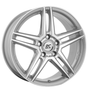 RC-Design RCD17 Kristallsilber Alufelge 8.5x19 ET54 5x112/66.6