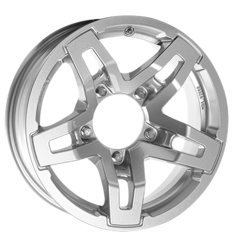 RC-Design RC33X Kristallsilber Alufelge 5.5x15 ET5 5x139.7/108.3
