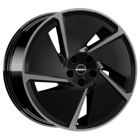 Borbet AE black polished Alufelge 7.5x20 ET45 5x112/72.5