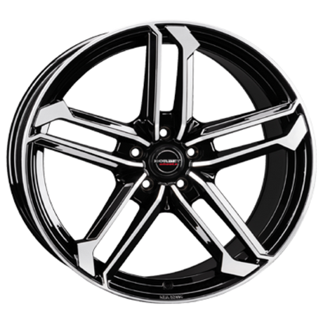 Borbet ATX black polished glossy Alufelge 8.5x19 ET25 5x112/66.5