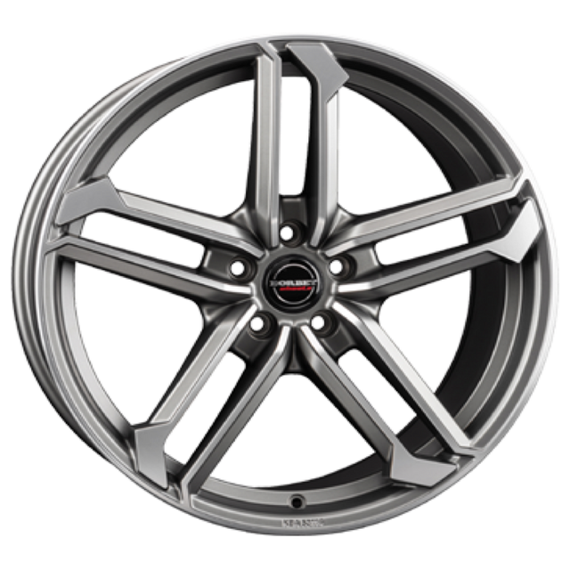 Borbet ATX graphite polished matt Alufelge 8.5x20 ET45 5x108/72.5