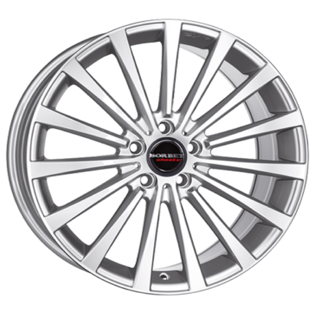 Borbet BLX brillant silver Alufelge 8.5x18 ET45 5x112/72.5