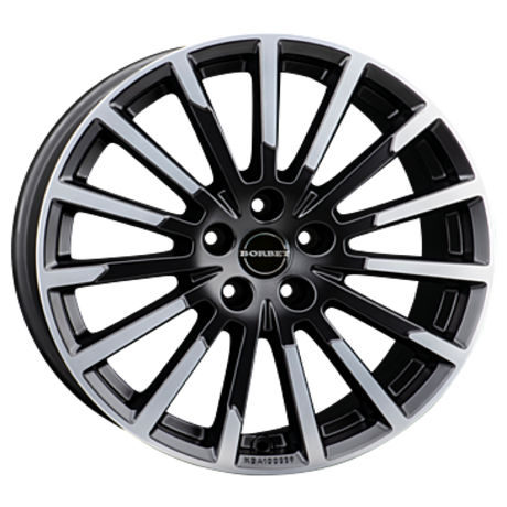 Borbet BX 15 black polished matt Alufelge 8x19 ET30 5x112/72.5