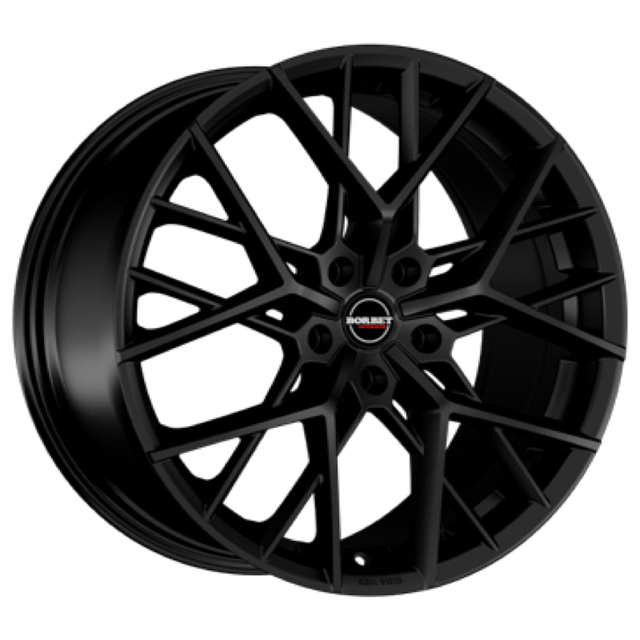 Borbet BY black matt Alufelge 8x19 ET35 5x112/66.5