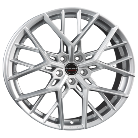 Borbet BY sterling silver Alufelge 9x20 ET25 5x112/66.5