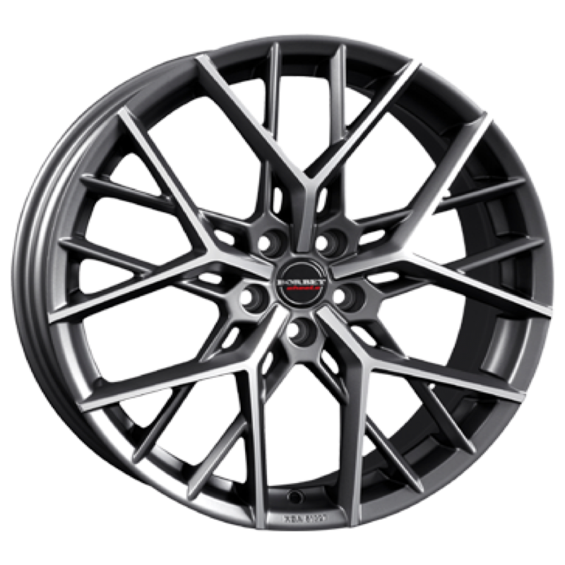 Borbet BY titan polished matt Alufelge 9x20 ET45 5x108/72.5