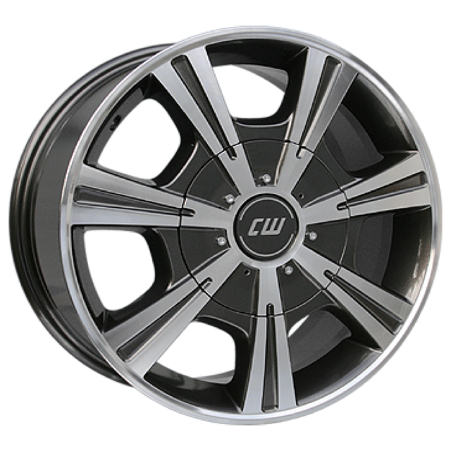 Borbet CH mistral anthracite polished Alufelge 7.5x17 ET63 5x130/89.1