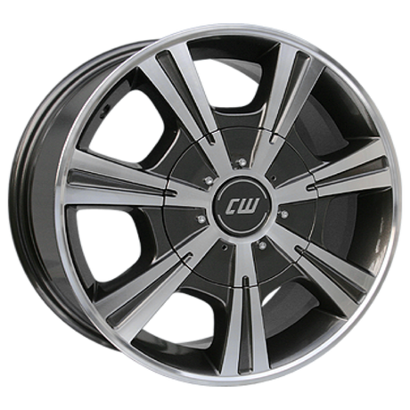 Borbet CH mistral anthracite polished Alufelge 7.5x17 ET52 6x130/84.1