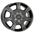Borbet CH mistral anthracite glossy Alufelge 7.5x17 ET47 5x160/65.1