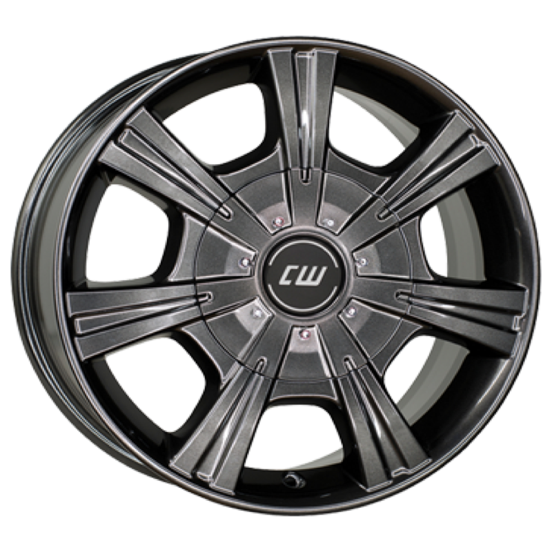 Borbet CH mistral anthracite glossy Alufelge 7.5x17 ET47 5x160/65.1