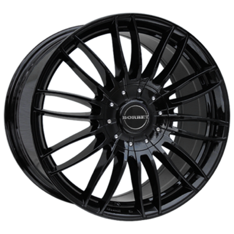 Borbet CW3 black glossy Alufelge 7.5x17 ET63 5x130/89.1