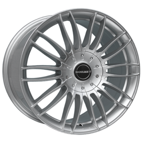 Borbet CW3 sterling silver Alufelge 7.5x17 ET50 6x139.7/93.1