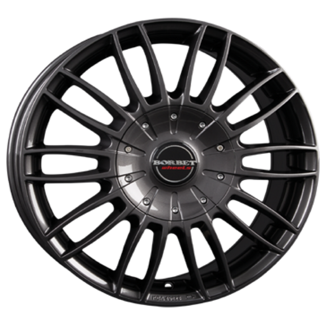 Borbet CW3 mistral anthracite glossy Alufelge 7.5x18 ET47 6x130/84.1