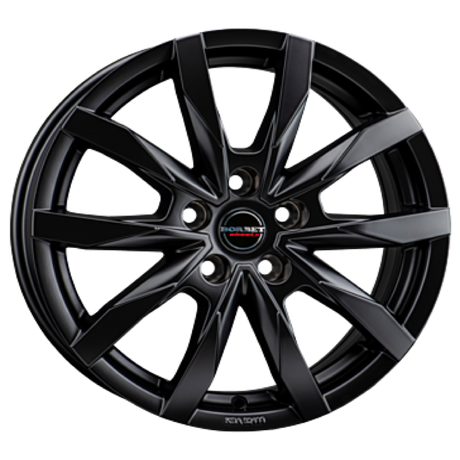 Borbet CW5 black matt Alufelge 7.5x18 ET52 5x120/65.1