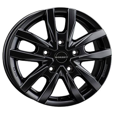 Borbet CW5 black matt Alufelge 7.5x18 ET49 5x112/66.5