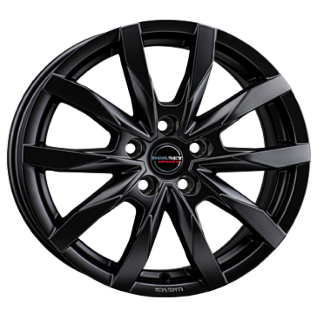Borbet CW5 black matt Alufelge 7.5x18 ET52 5x118/71.1
