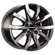 Borbet CW5 mistral anthracite glossy polished Alufelge 7.5x18 ET35 5x127/71.6