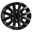 Borbet CW6 black matt Alufelge 6.5x17 ET48 6x139.7/92.4