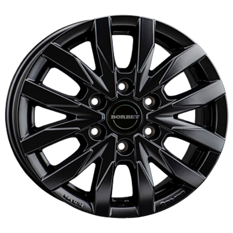 Borbet CW6 black matt Alufelge 6.5x17 ET50 6x120/74.6