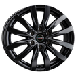 Borbet CW6 black matt Alufelge 7.5x18 ET47 6x130/84.1