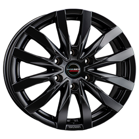 Borbet CW6 black matt Alufelge 7.5x18 ET47 6x130/84.1