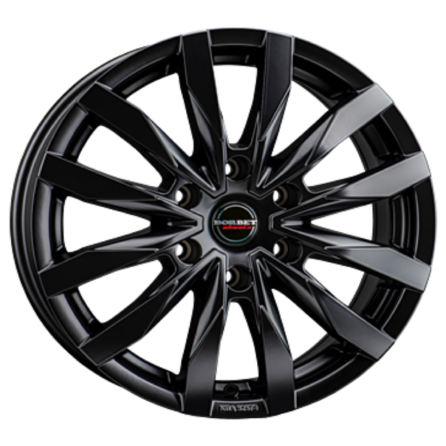 Borbet CW6 black matt Alufelge 7.5x18 ET47 6x130/84.1