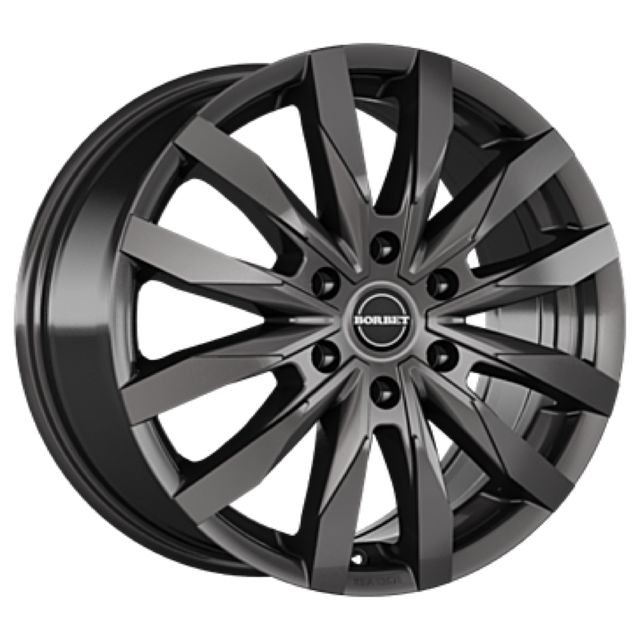 Borbet CW6 mistral anthracite glossy Alufelge 7.5x18 ET47 6x130/84.1