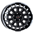 Borbet CW7 black rim polished glossy Alufelge 7.5x18 ET53 5x118/71.1