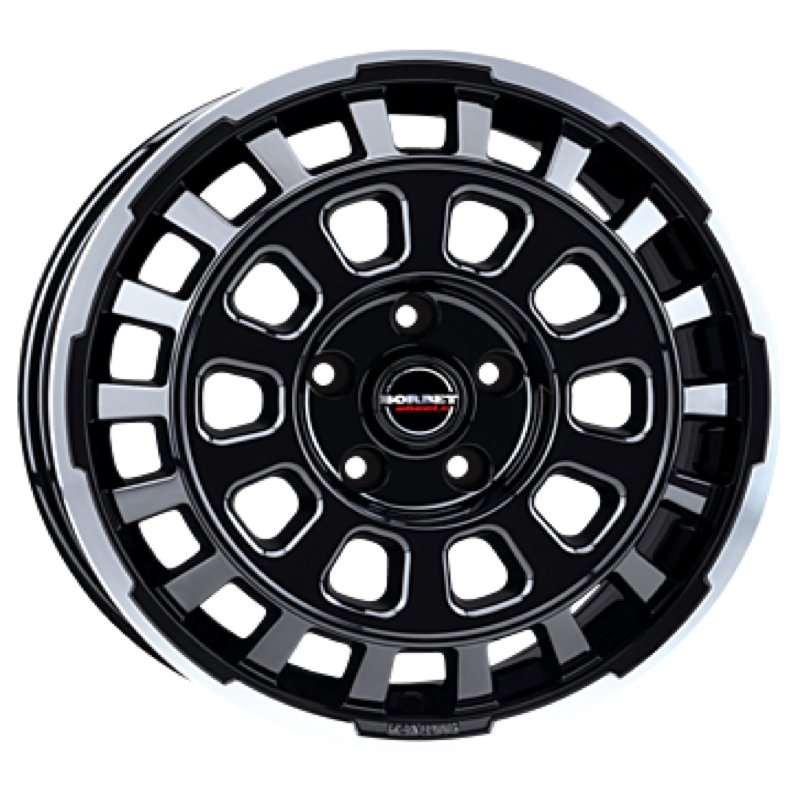 Borbet CW7 black rim polished glossy Alufelge 8x18 ET50 6x130/84.1