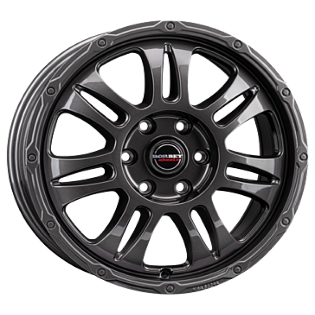 Borbet CW8 mistral anthracite glossy Alufelge 8x18 ET48 6x130/84.1
