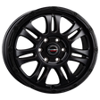 Borbet CW8 black matt Alufelge 8x18 ET50 5x118/71.1