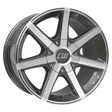 Borbet CWE mistral anthracite glossy polished Alufelge 7x16 ET40 5x139.7/98.1
