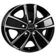 Borbet CWG black polished Alufelge 6x16 ET68 5x118/71.1