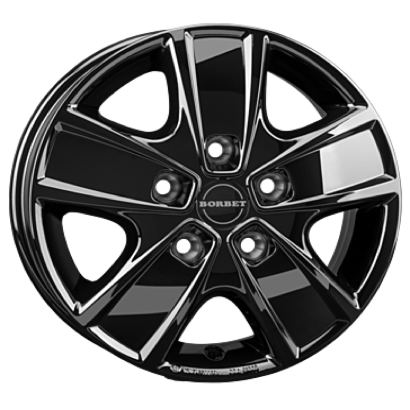 Borbet CWG black glossy Alufelge 6x16 ET68 5x118/71.1