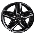 Borbet CWZ black glossy Alufelge 7.5x18 ET53 5x118/71.1