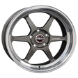 Borbet DB8GT graphite rim polished Alufelge 8.5x18 ET20 5x120/72.5