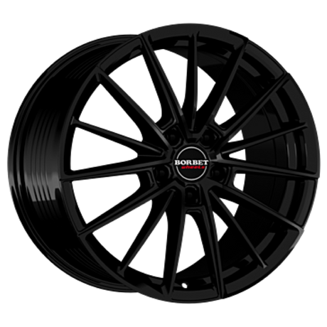 Borbet FB2 black glossy Alufelge 8.5x20 ET35 5x112/72.5