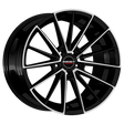 Borbet FB2 DC black polished matt Alufelge 9x20 ET38 5x120/72.5