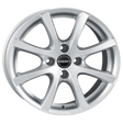Borbet LV4 crystal silver Alufelge 5.5x14 ET43 4x108/63.4