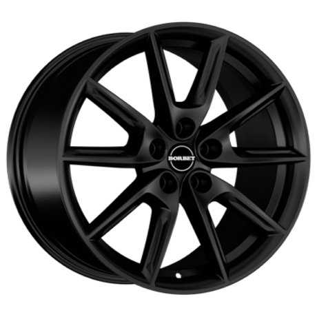 Borbet LX18 black matt Alufelge 8x18 ET40 5x112/66.6