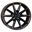 Borbet LX18 black matt rim copper Alufelge 8x18 ET44 5x112/57.1