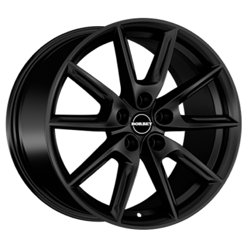 Borbet LX19 black matt Alufelge 8x19 ET50 5x108/72.5
