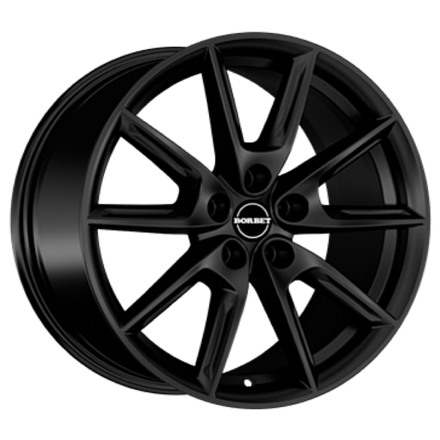Borbet LX19 black matt Alufelge 8x19 ET50 5x108/72.5